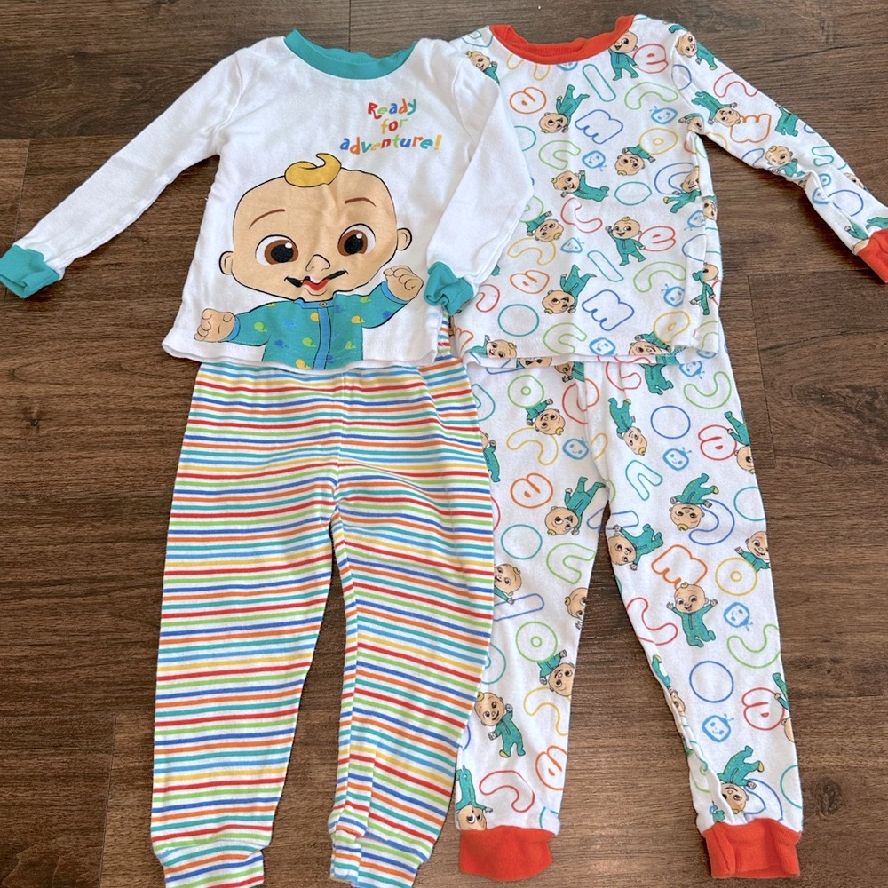 Cocomelon pajama sets. 2T